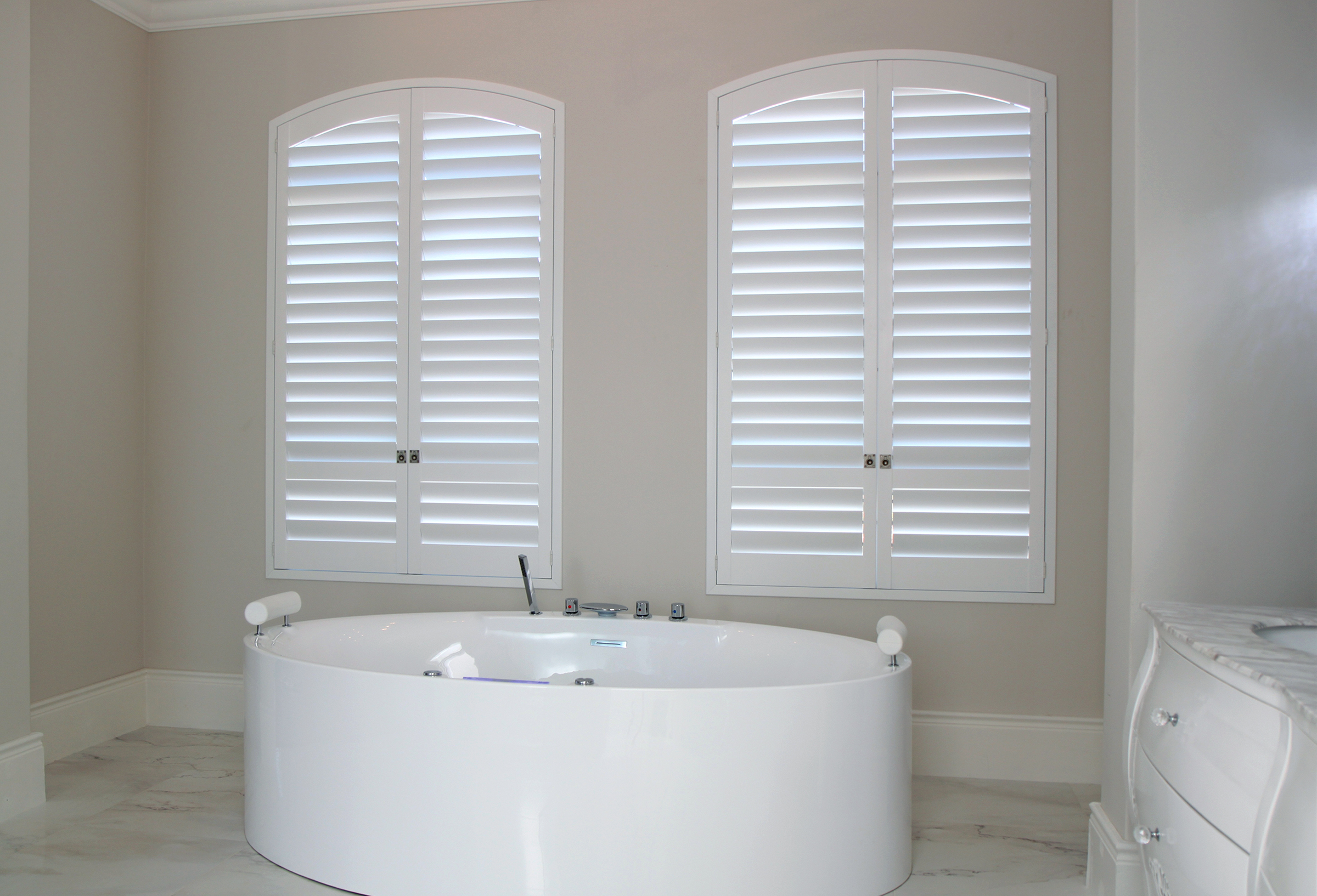 Arched Shutters