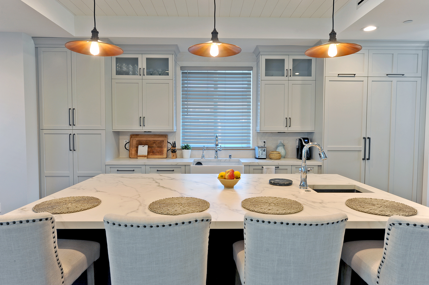 Cordless Faux Wood Blinds